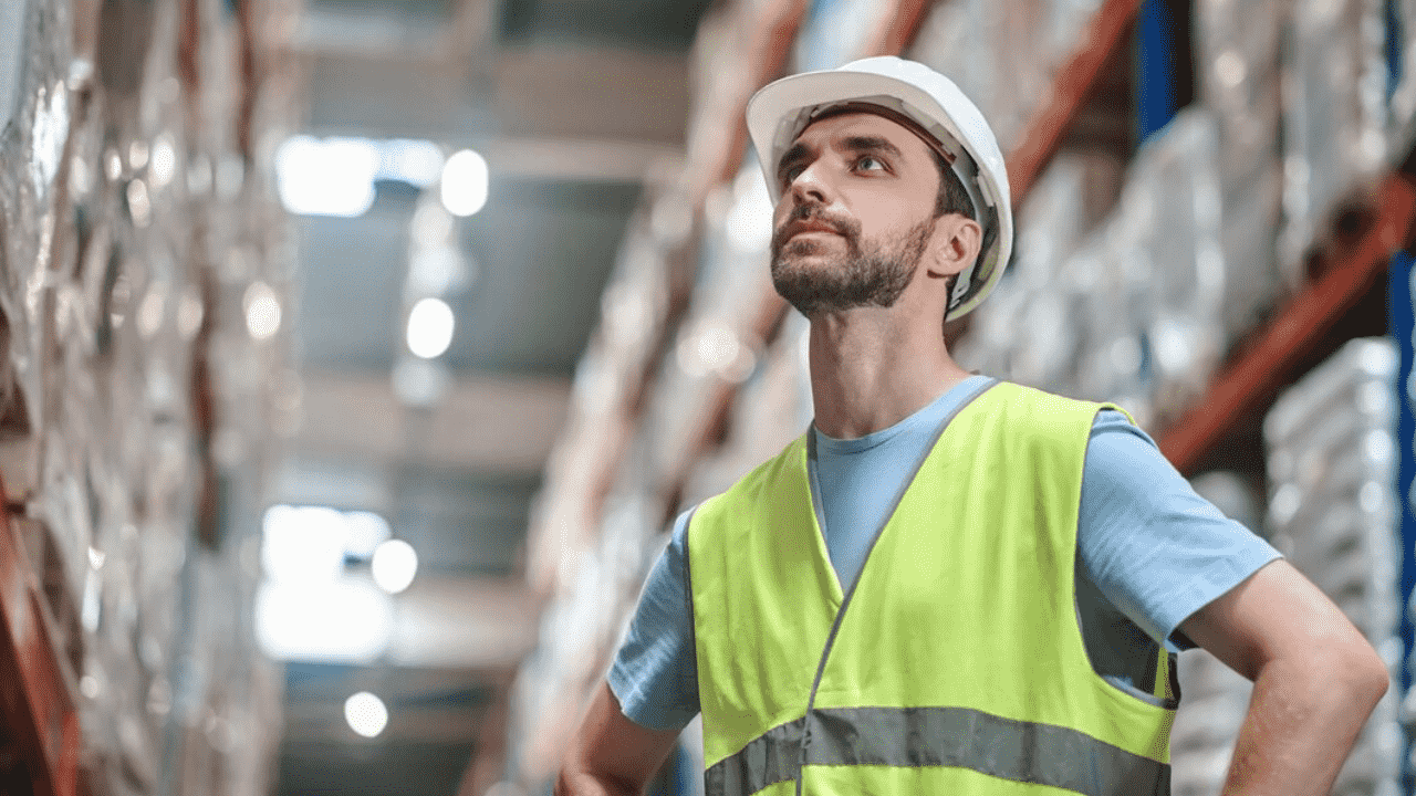 Працівник складу ALDI