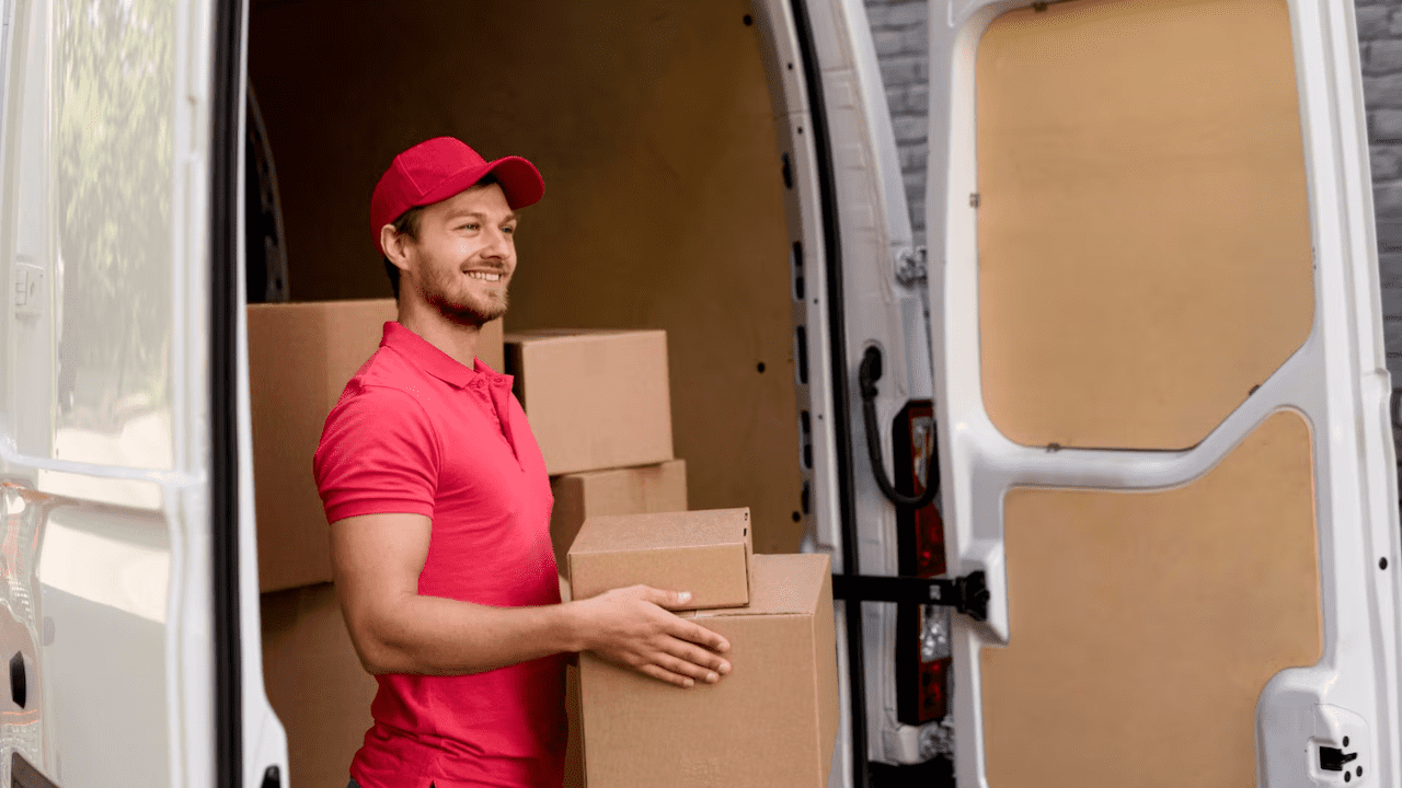 Працівник складу DPD (Czechowice-Dziedzice)