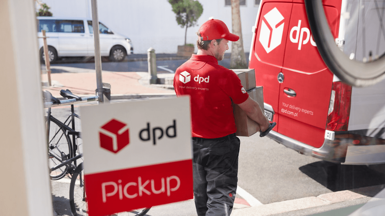 Працівник складу DPD (Swędów)