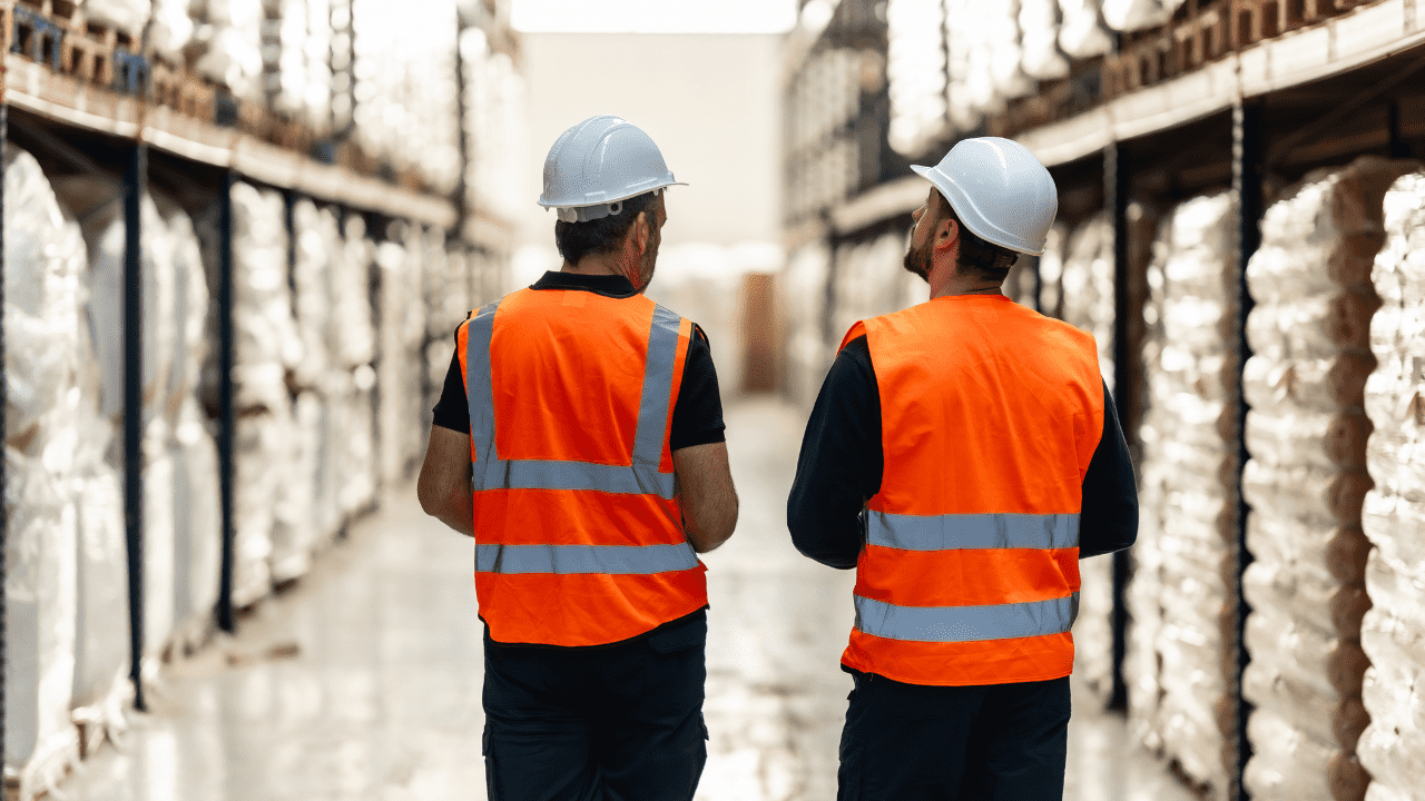 Працівник складу HUF Polska