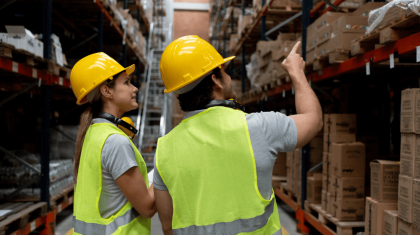 Працівник складу ID LOGISTICS (Lędziny)