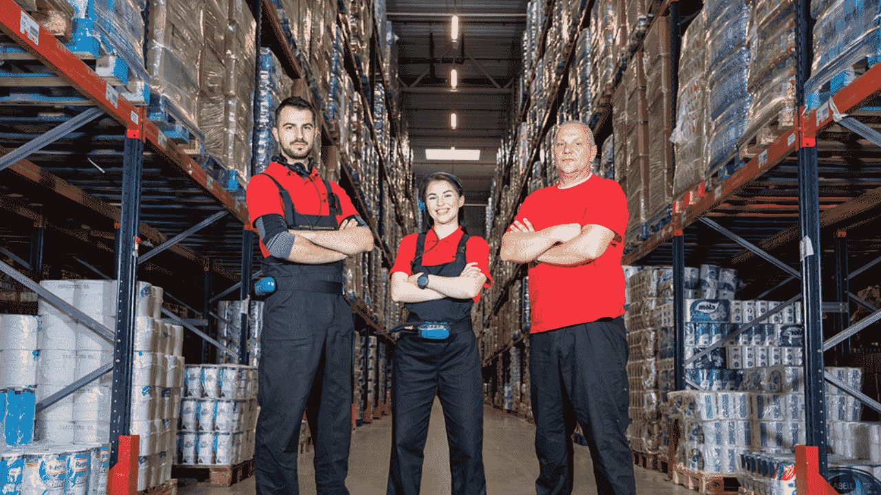 Працівник складу ITM Swadzim (Intermarche) 