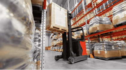 Водій навантажувача (високий склад)