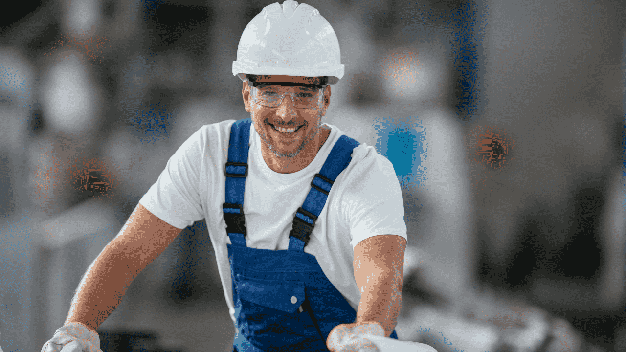 Працівник на заводі OPEL