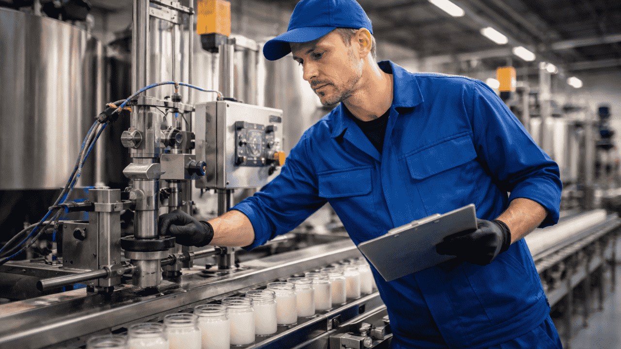 Працівник продукції масел та свічок