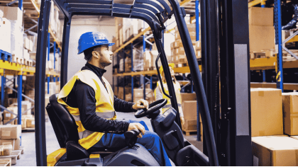 Водій вилкового навантажувача (UDT)