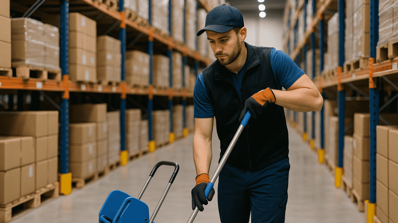 Працівник клінінгу Tassilo