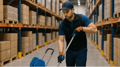 Працівник клінінгу Tassilo