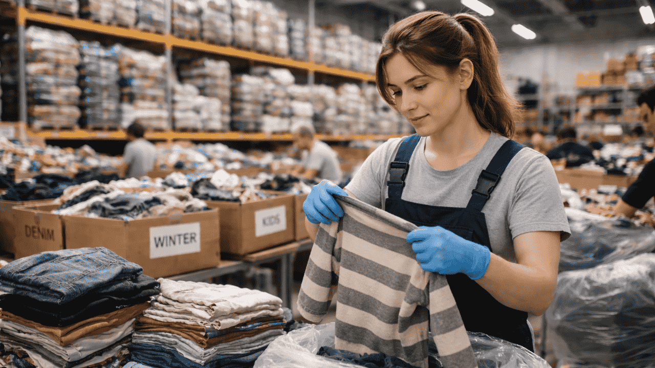 Працівник на сортування одягу TEXLAND 